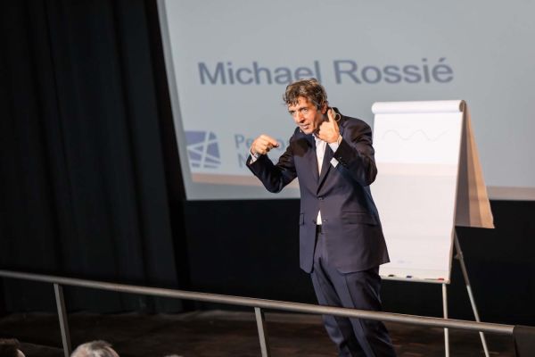 Michael Rossié beim Karlsruher Personalentscheider-Netzwerktreffen